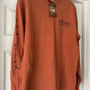 Men's Orange Shirt